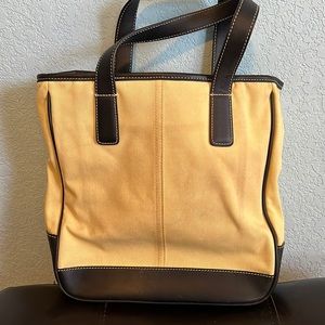 Vintage Coach Hampton Book Tote